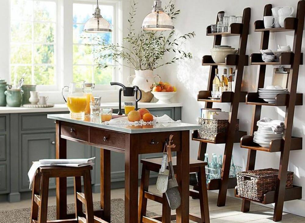 Сменете старомодните бюфети с рафтове