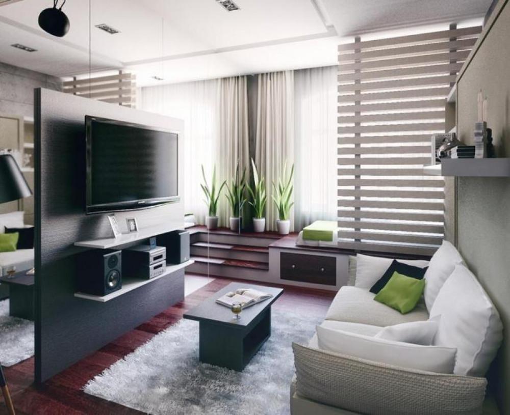 Това е дневната... но къде ли са другите стаи?