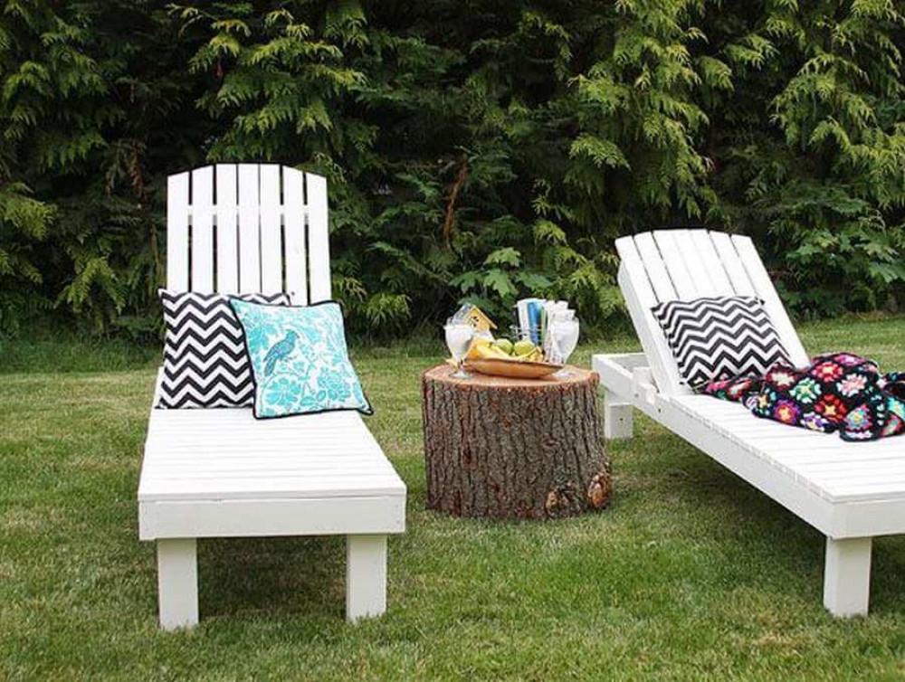 Градинска масичка, директно от природата