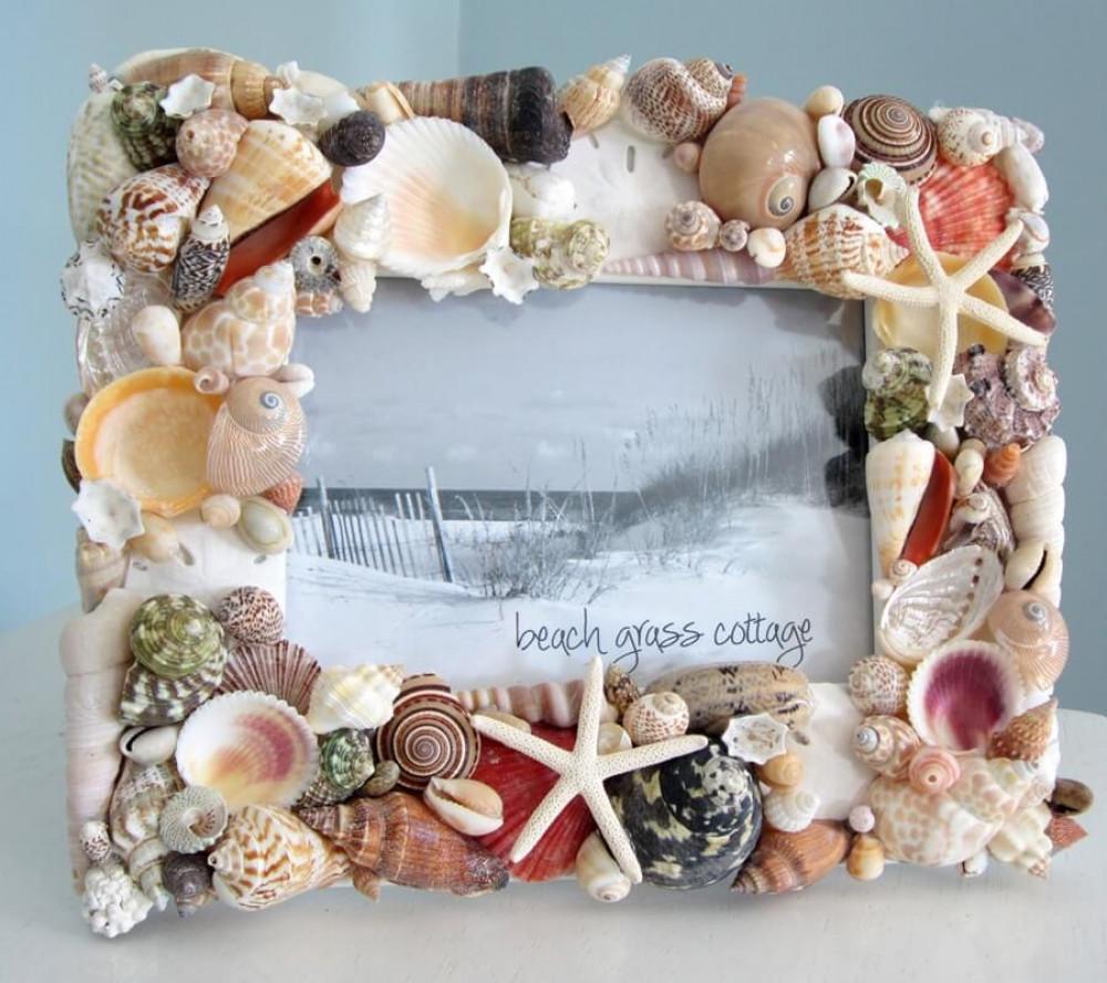 Рамка за снимки за морски спомени