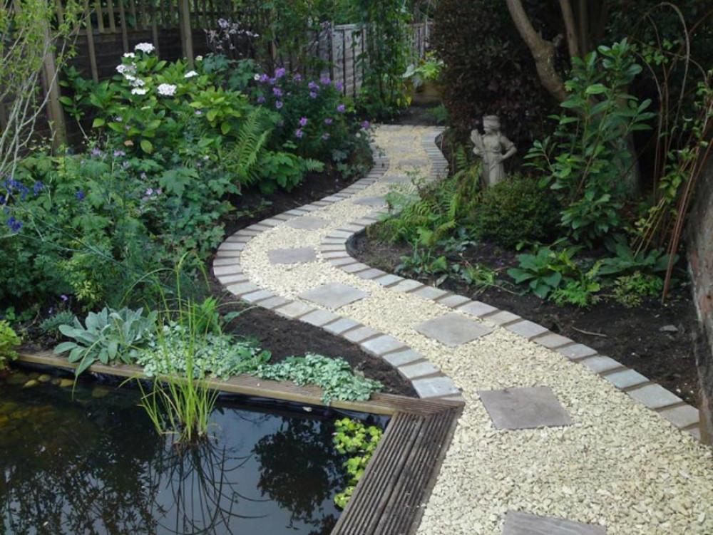 Идеи за градински пътеки