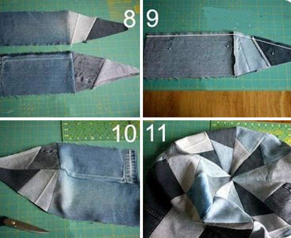 Оформете внимателно парчетата