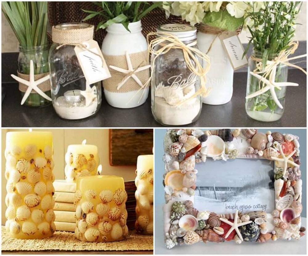 Направете сами декорация за дома, вдъхновена от морския бряг