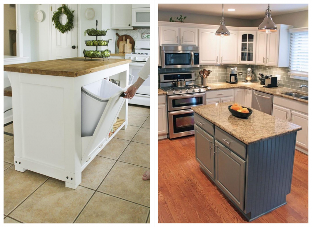 Остров в кухнята