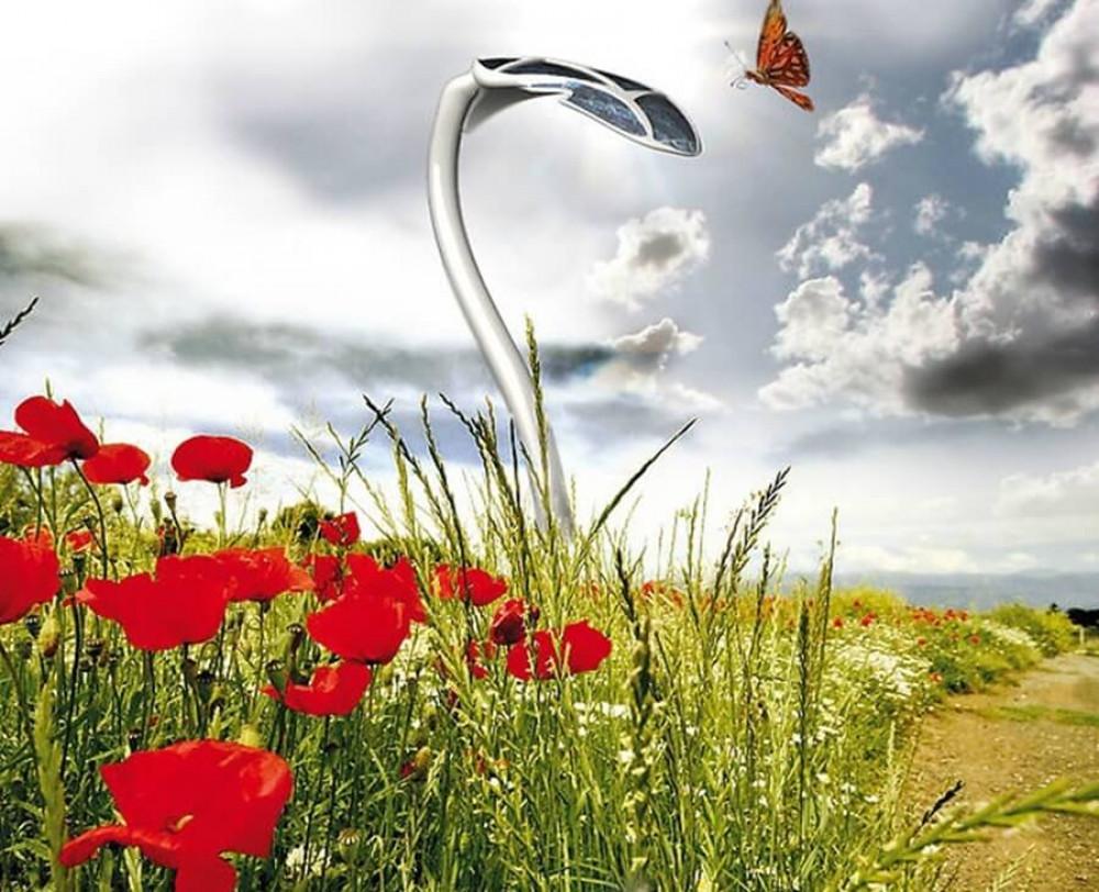 Футуристичен дизайн за модерни градини