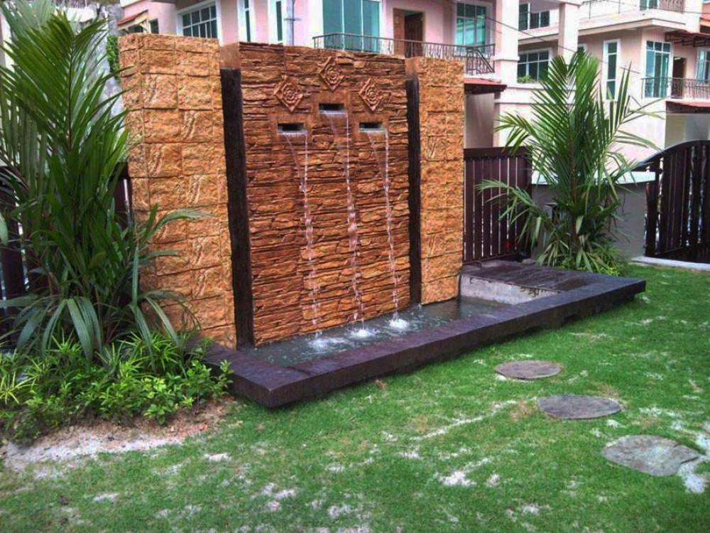 Екзотична декорация за градина