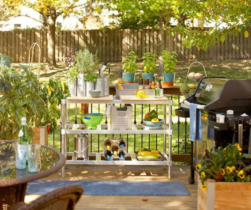 Кухня като градина