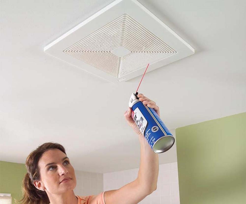 Почистване на вентилатора в банята