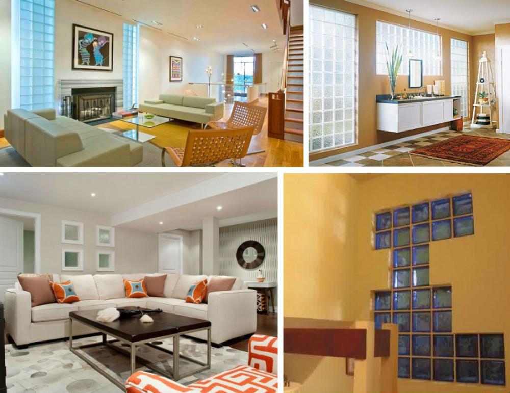 Стъклени тухли – практично решение за разделяне на две помещения