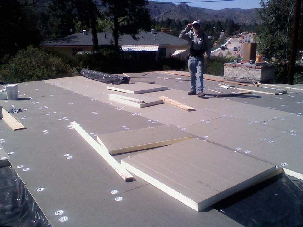 Каква е ситуацията при плоските покриви?