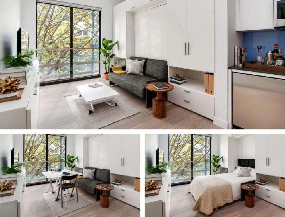 Предизвикайте интериора с трансформиращи се мебели