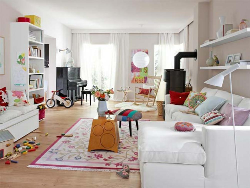 Трети вариант: подредба на мебелите, подходяща за деца