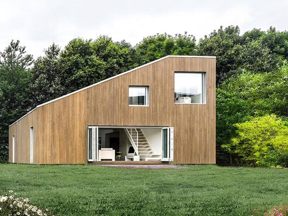 Къща от контейнери в Укси, Китай