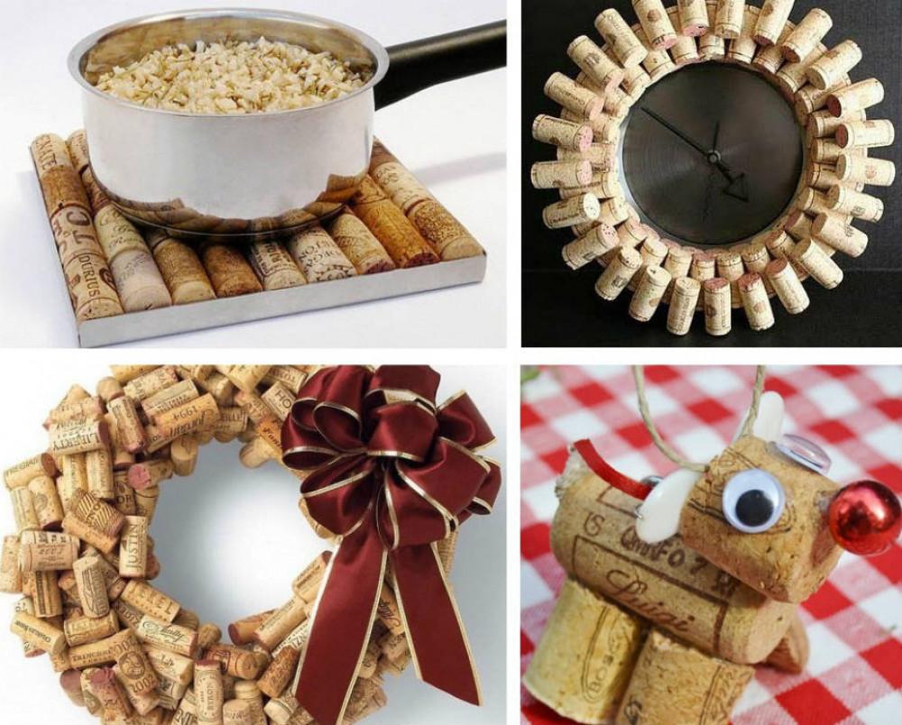 6 оригинални идеи за дома, осъществени от коркови тапи