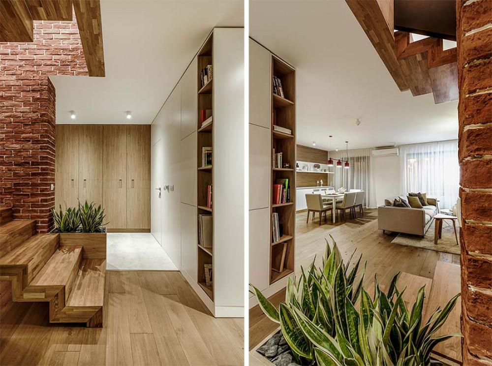 Антре в светли тонове посреща в уютното жилище