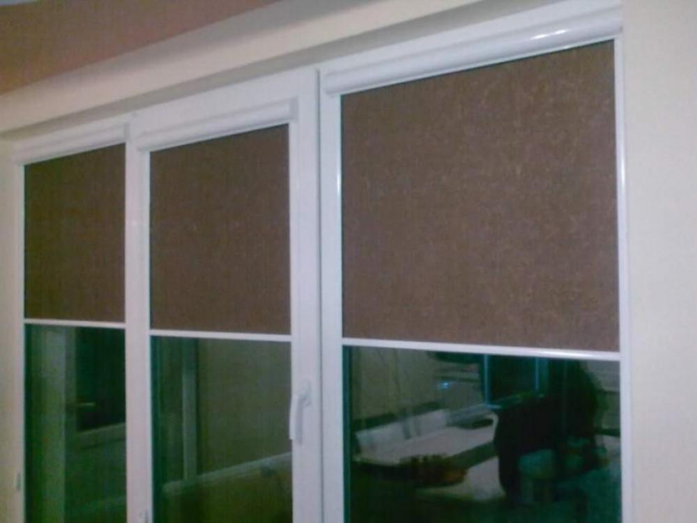 ПВЦ-дограма + роло щори елеганс