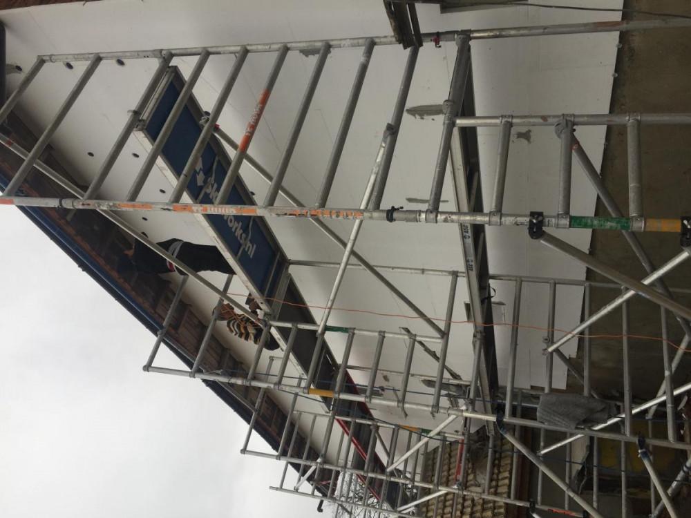 Измазване,изолация и минерална мазилка.