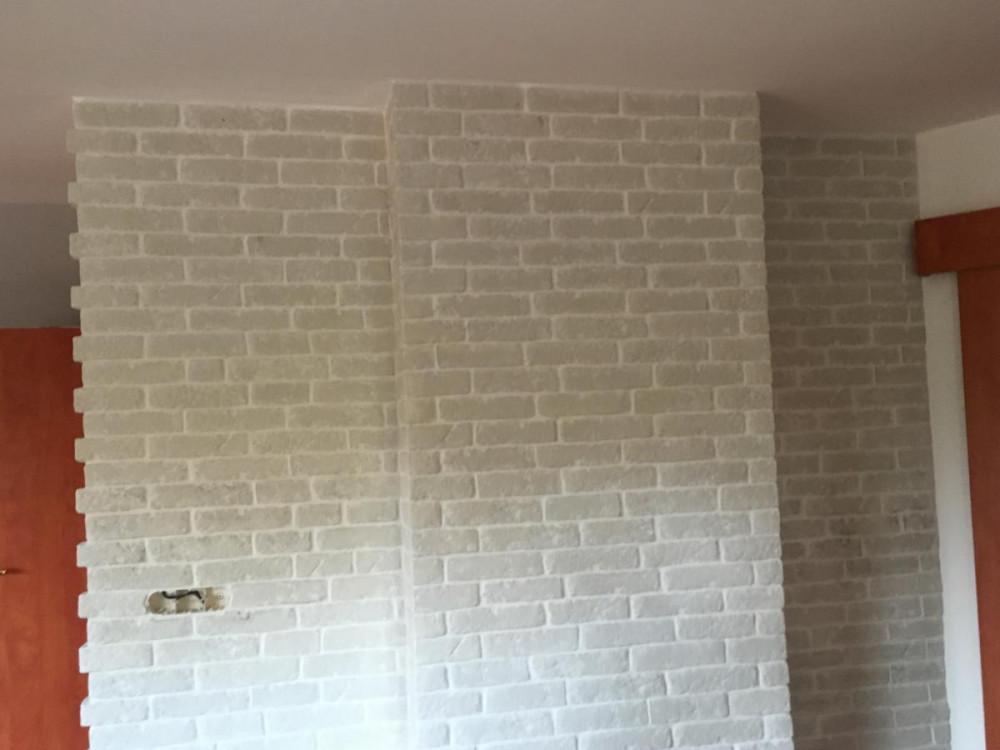 Поставяне на декоративни тухли