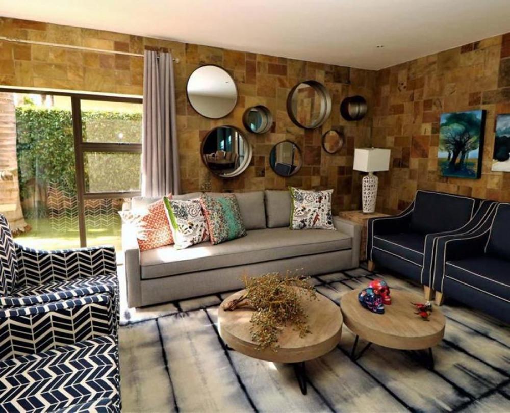 Много топъл и цветен афро интериор