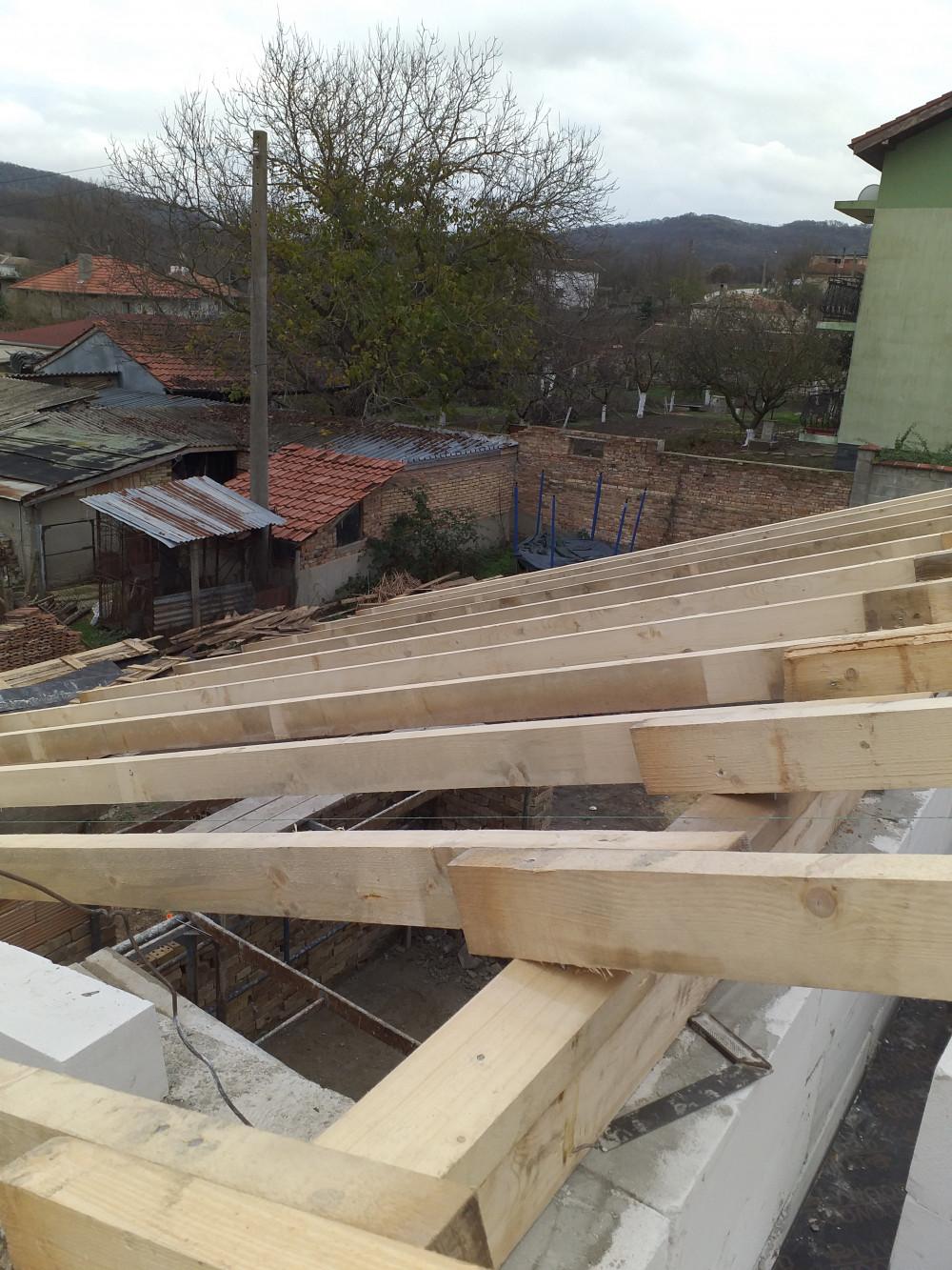 Изграждане на покрив