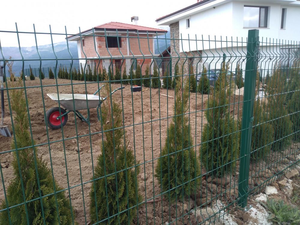 Насипване на благородна почва