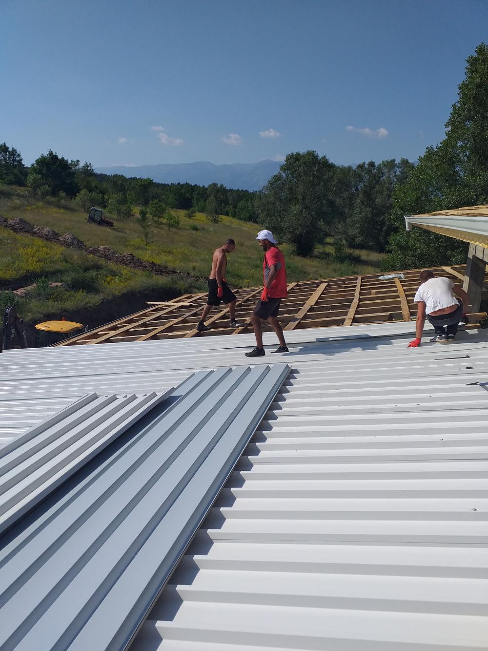 Изграждане на покрив