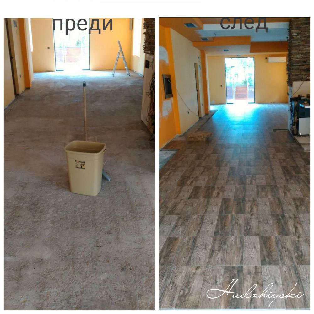 Направа на гранитогрес в заведение