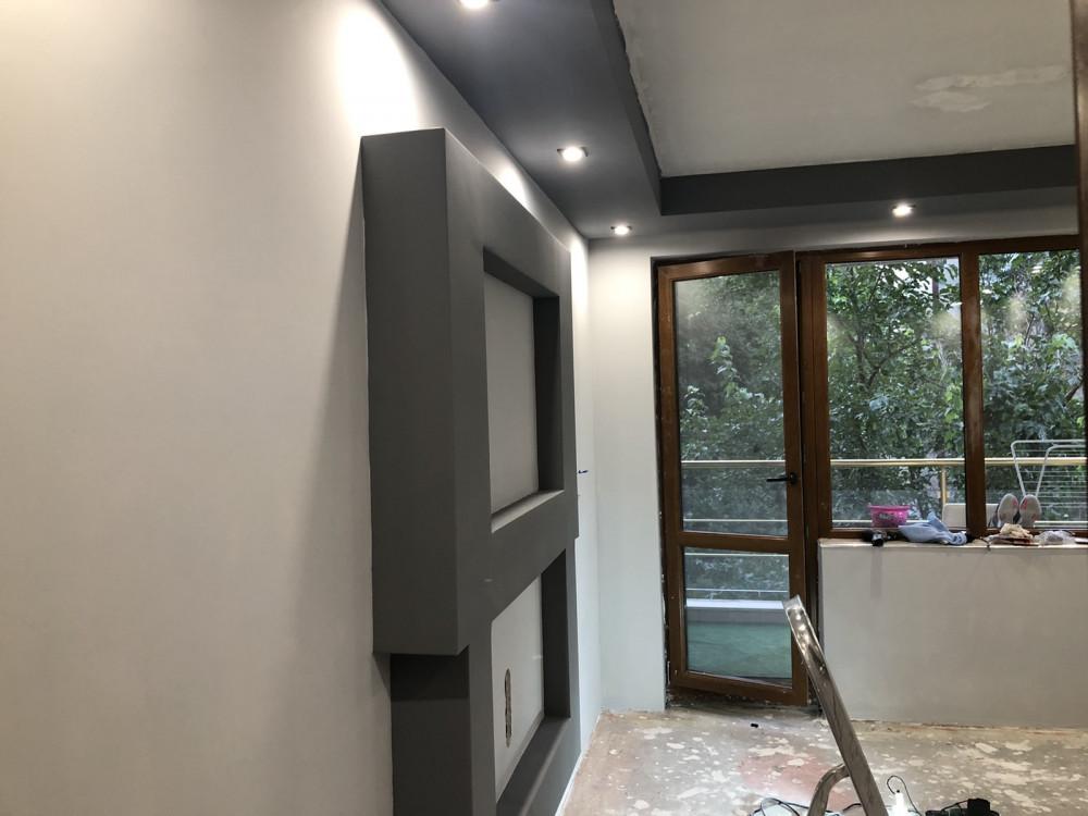 Монтаж на лунички в гипсокартон