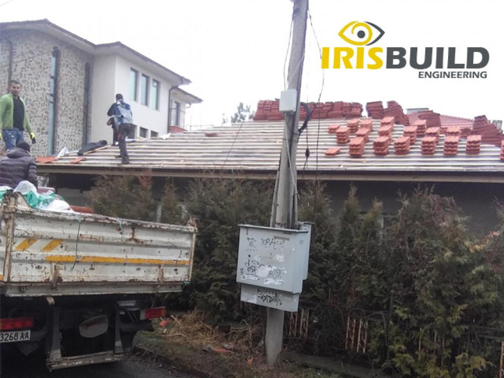 Изграден нов покрив