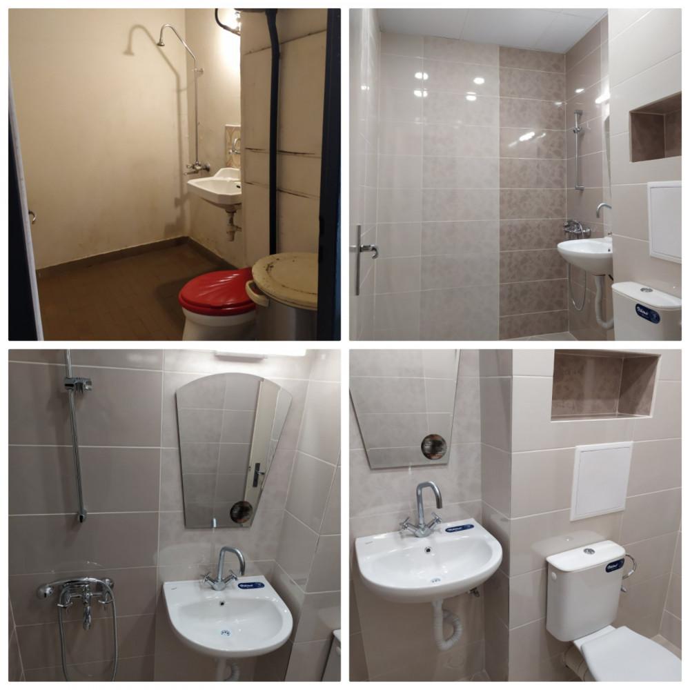 Лепене на плочки-Баня.