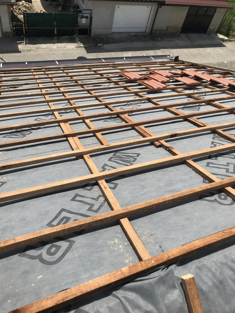 Двойна скара летви с фолио (дишаща мембрана)