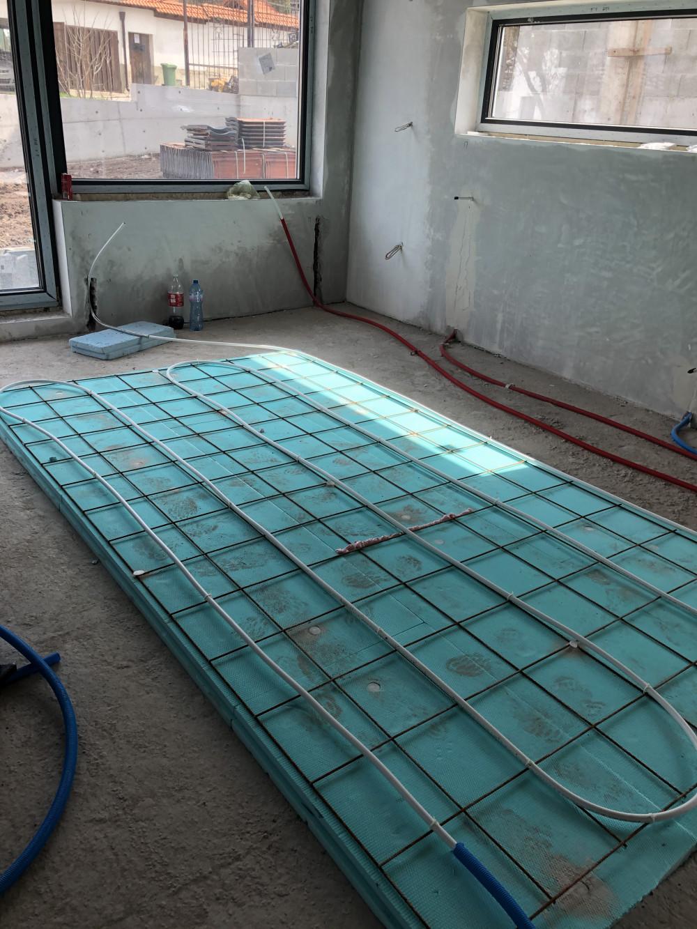 Подово отопление.