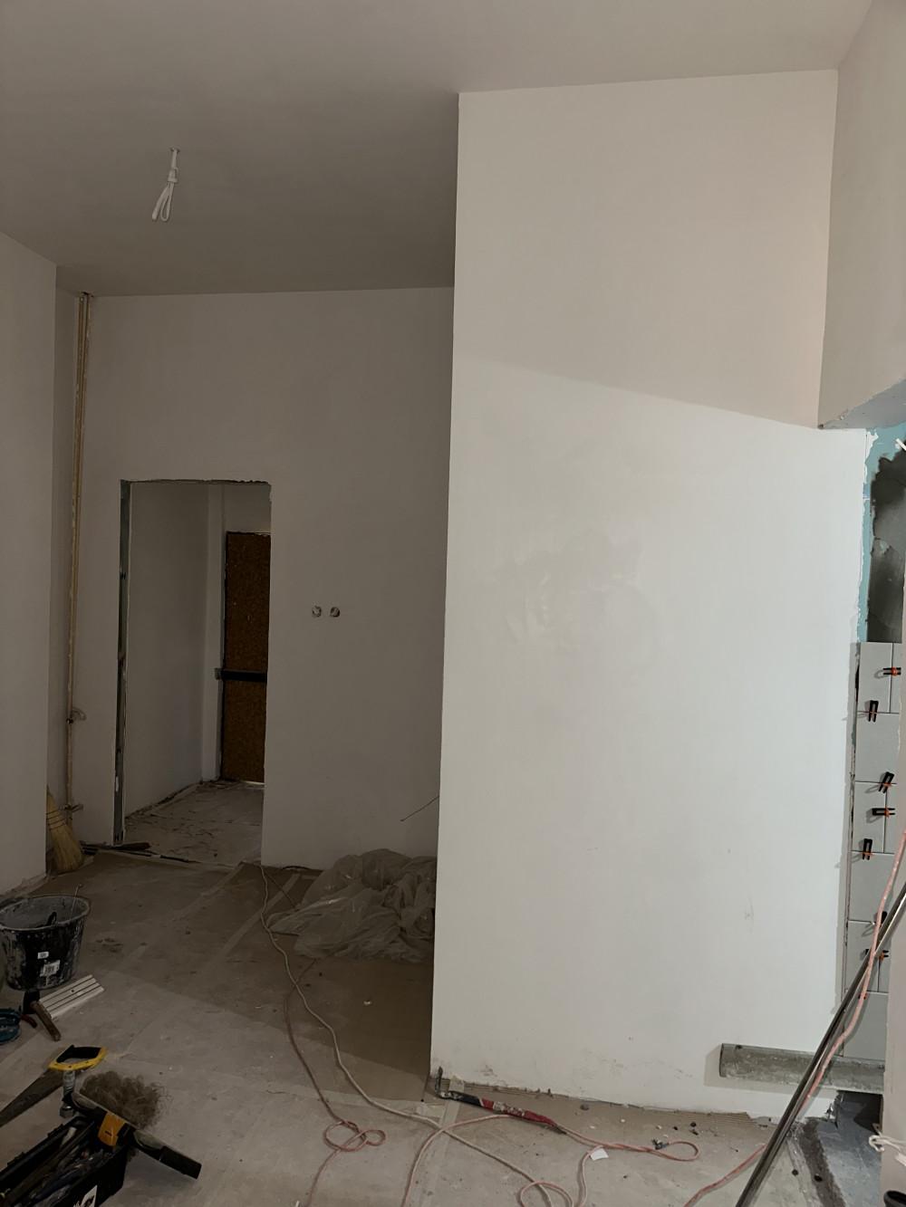 Монтаж на преградна стена и финишна шпакловка