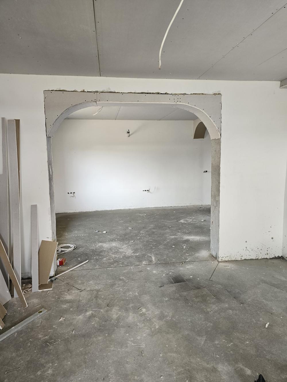 Изграждане на арка от гипсокартон