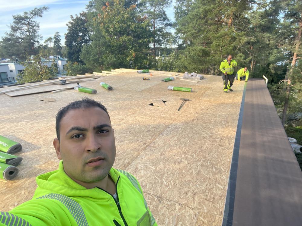 Изграждане на нов покрив