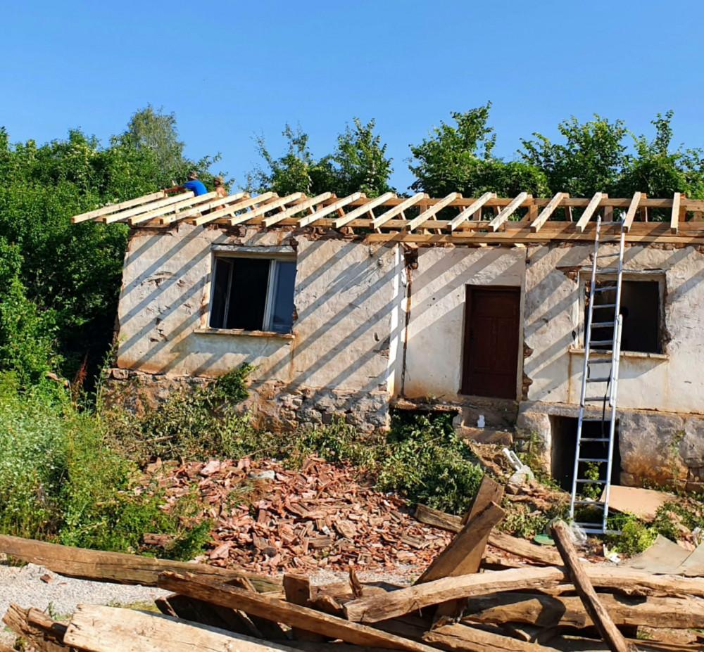 Изграждане на дървена конструкция