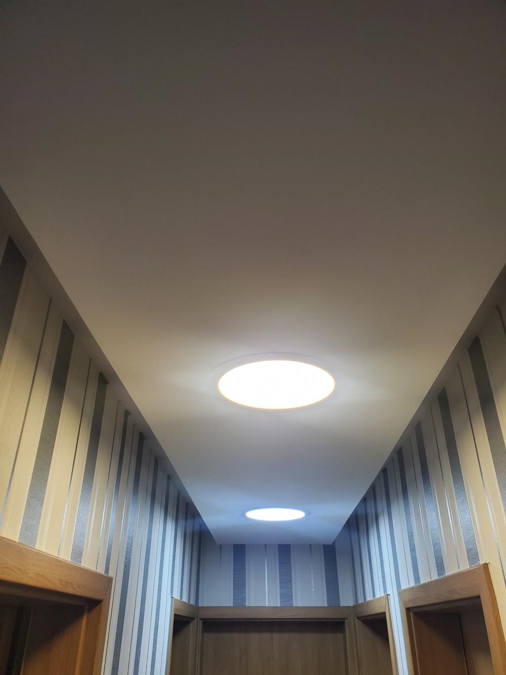 Окачен таван коридор