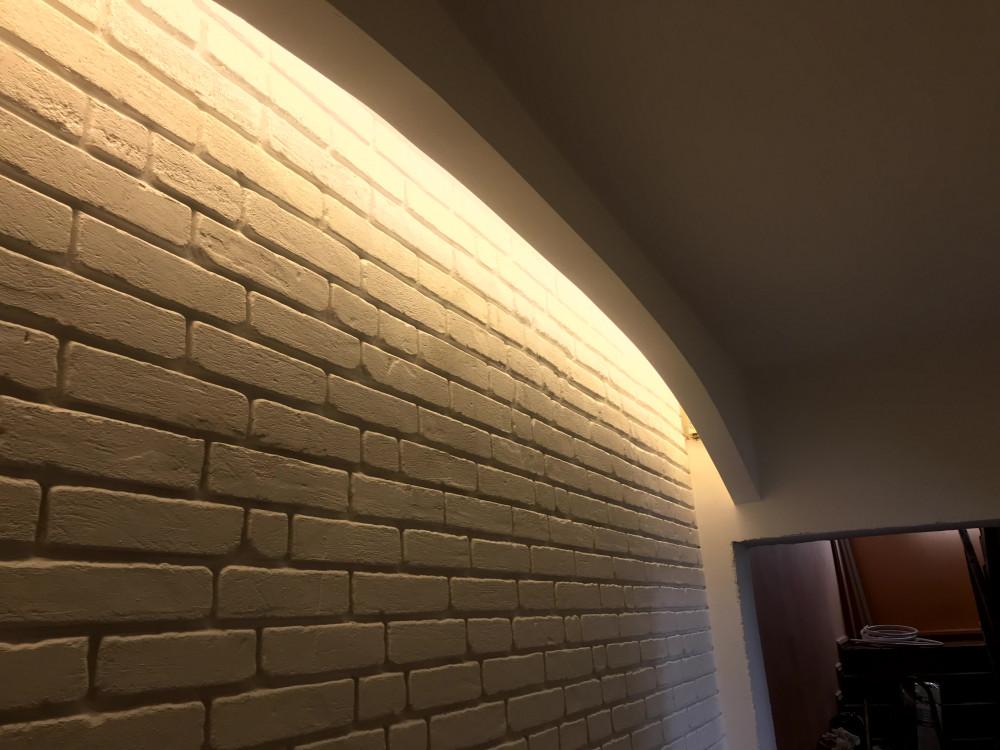 Монтаж на скрито осветление 2