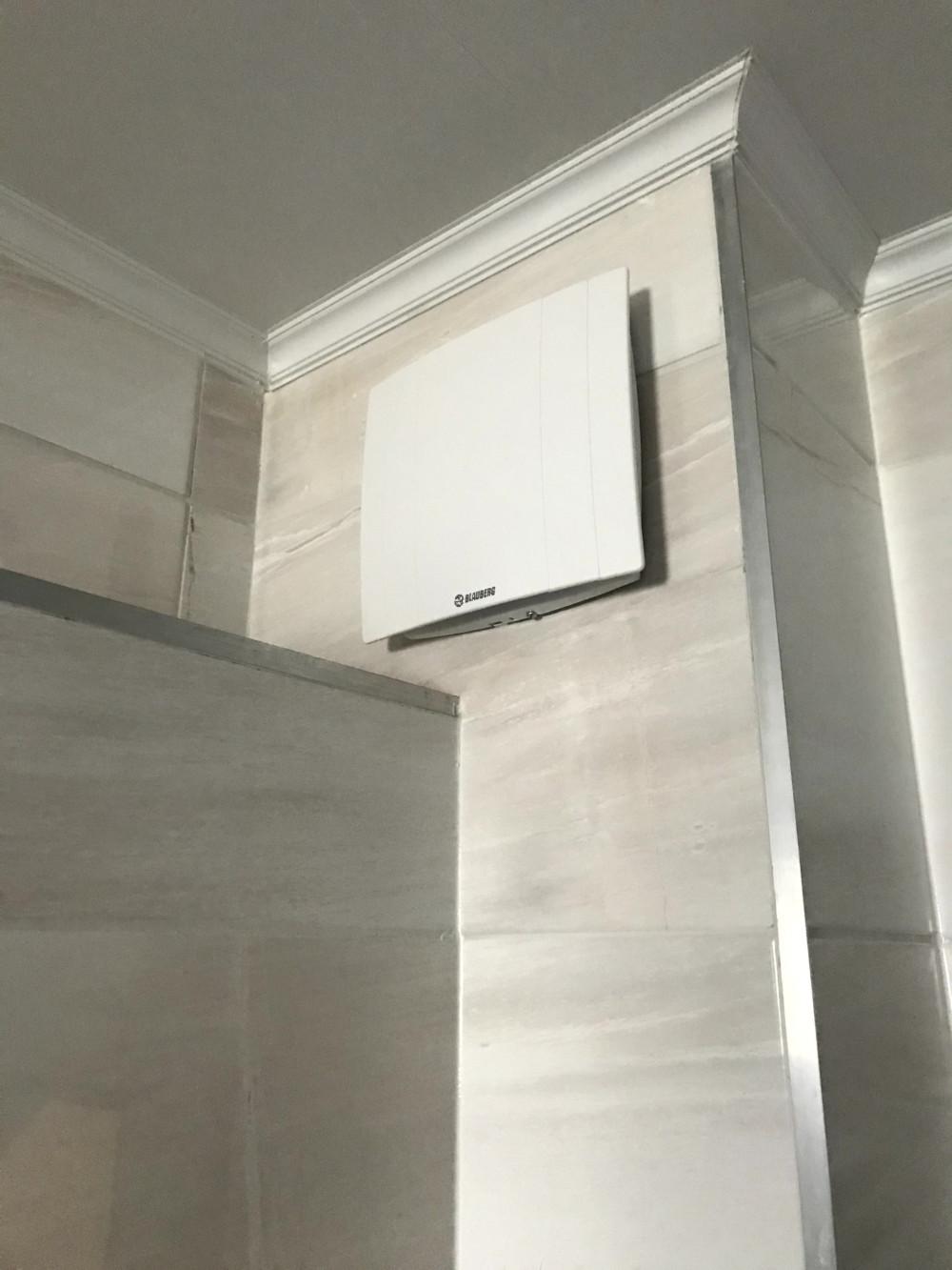 Монтаж на вентилатор в баня