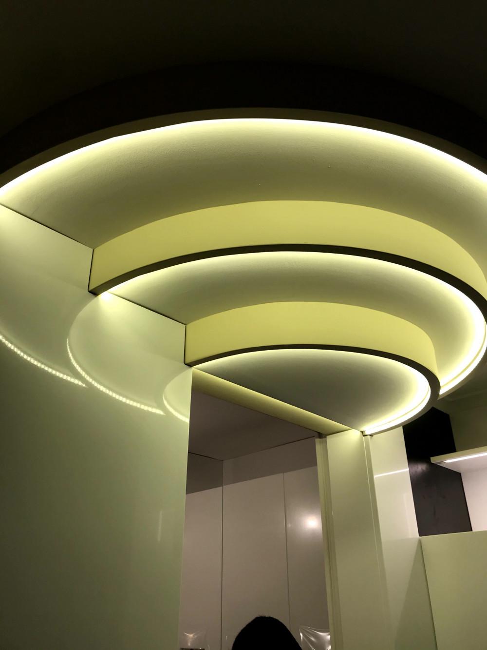 Монтаж на скрито лед осветление