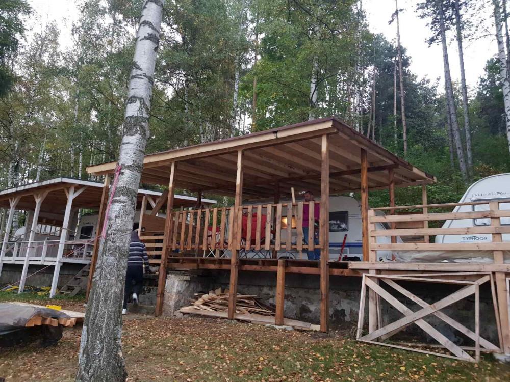 Навес каравана 3