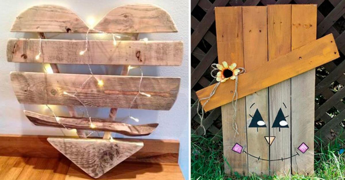 5 невероятни декорации от палети, с които да внесете чар у дома