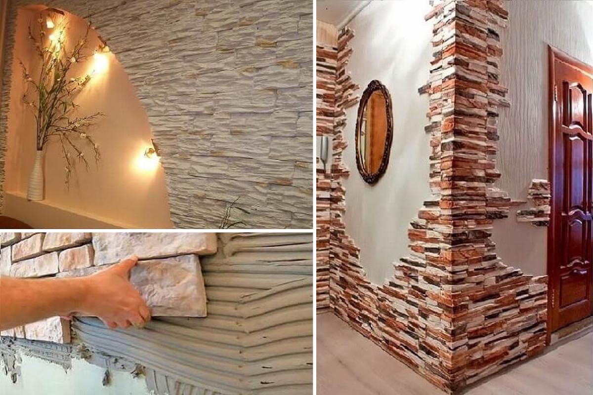 Правила при използването на декоративен камък