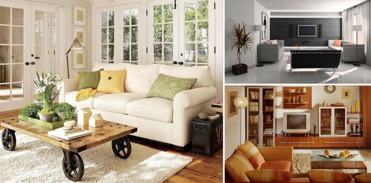 8 дизайнерски трика, които да приложите на дневната