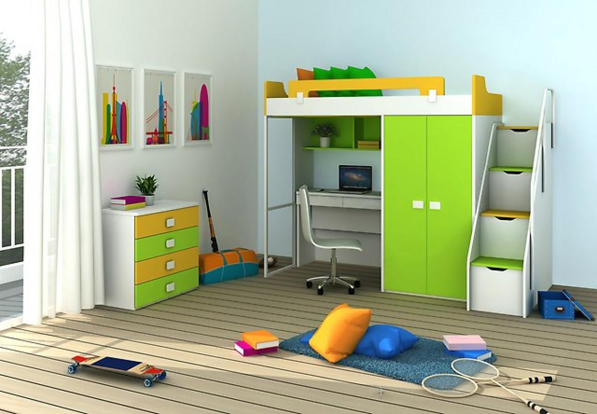 Легло – бюро – гардероб