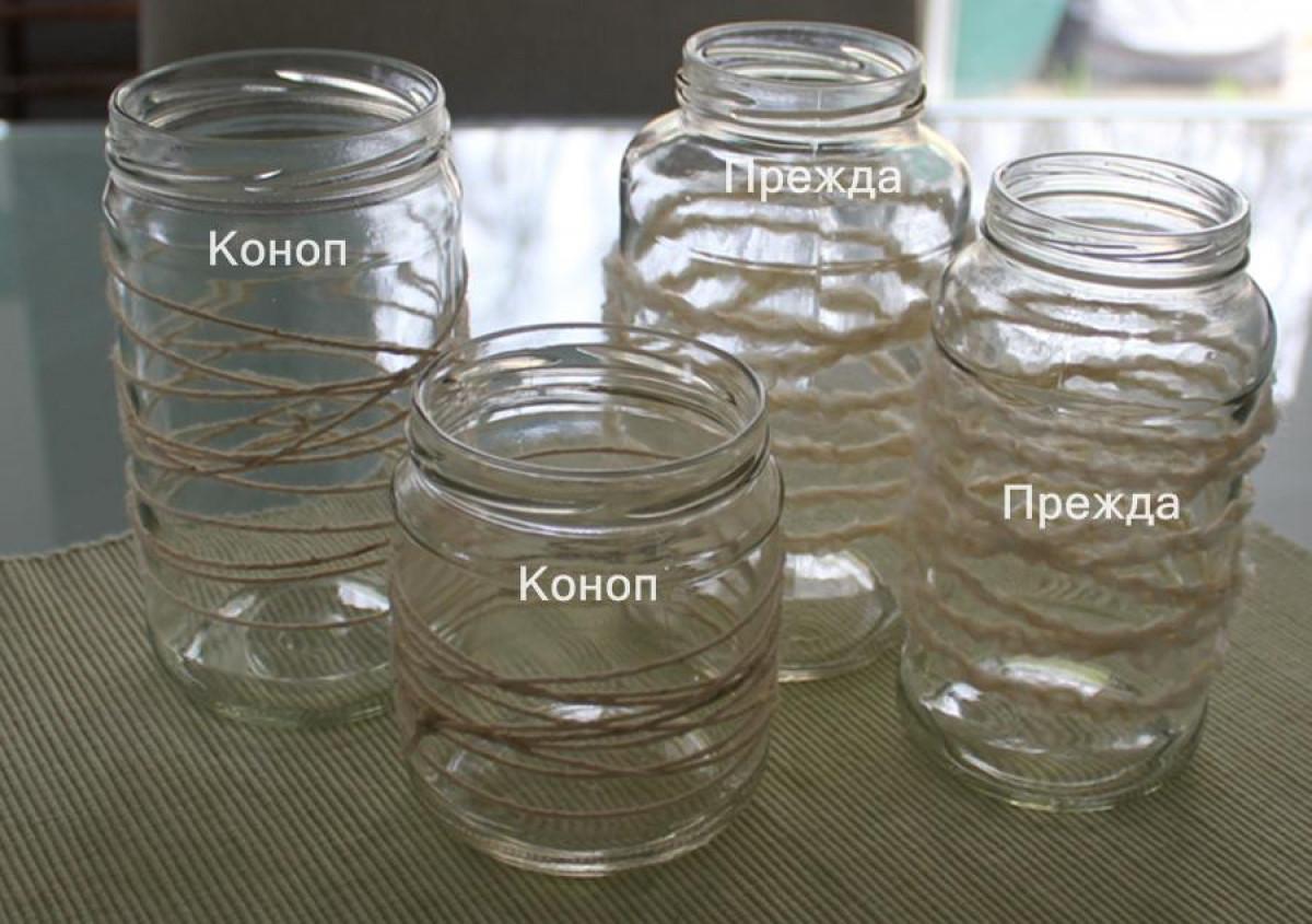 Стъпка 2 - увиване с коноп или прежда