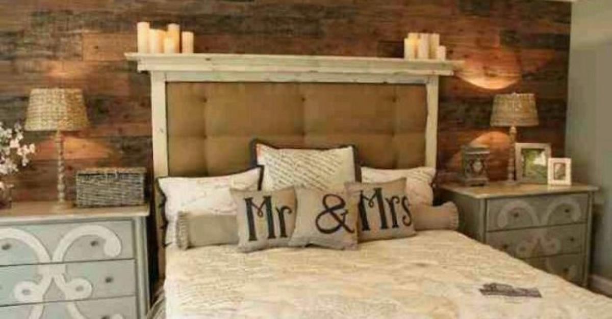 Направи си сам табло за легло от палети