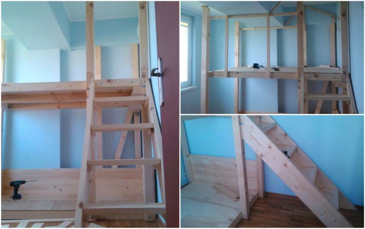 Появяват се стълби към втория етаж