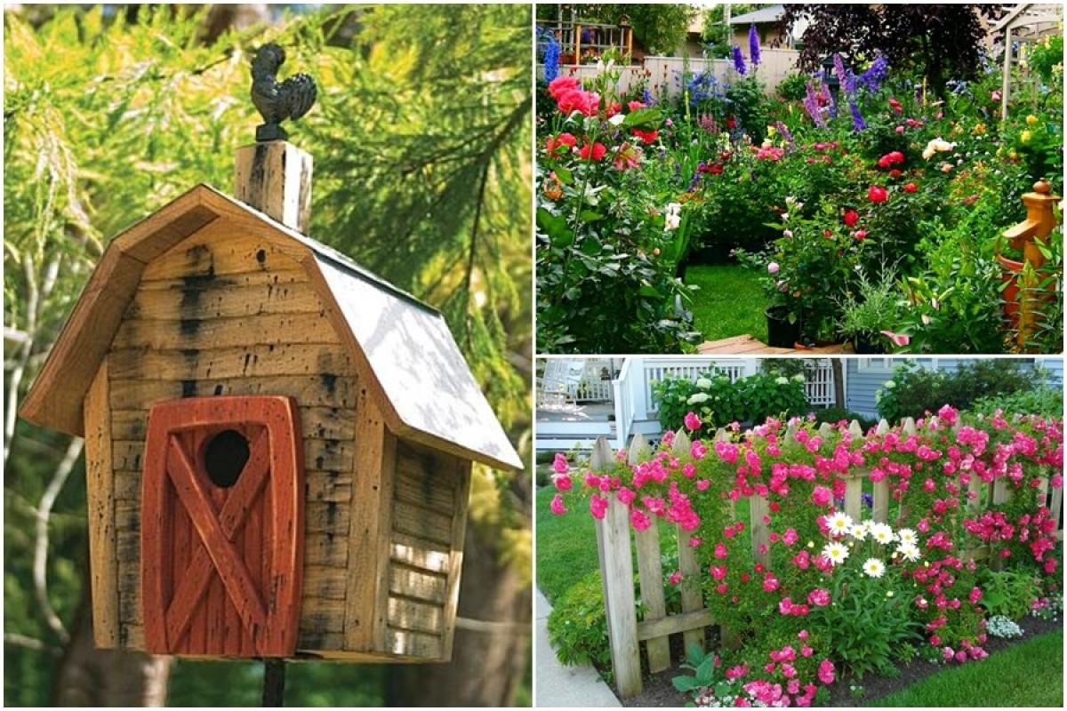 Направи си сам градина в битов стил