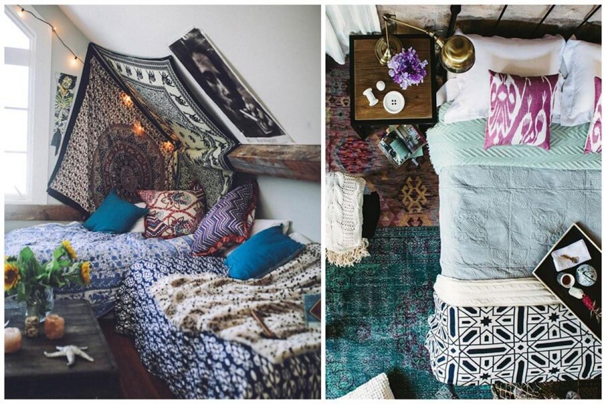 Използвайте смели цветови комбинации в спалнята